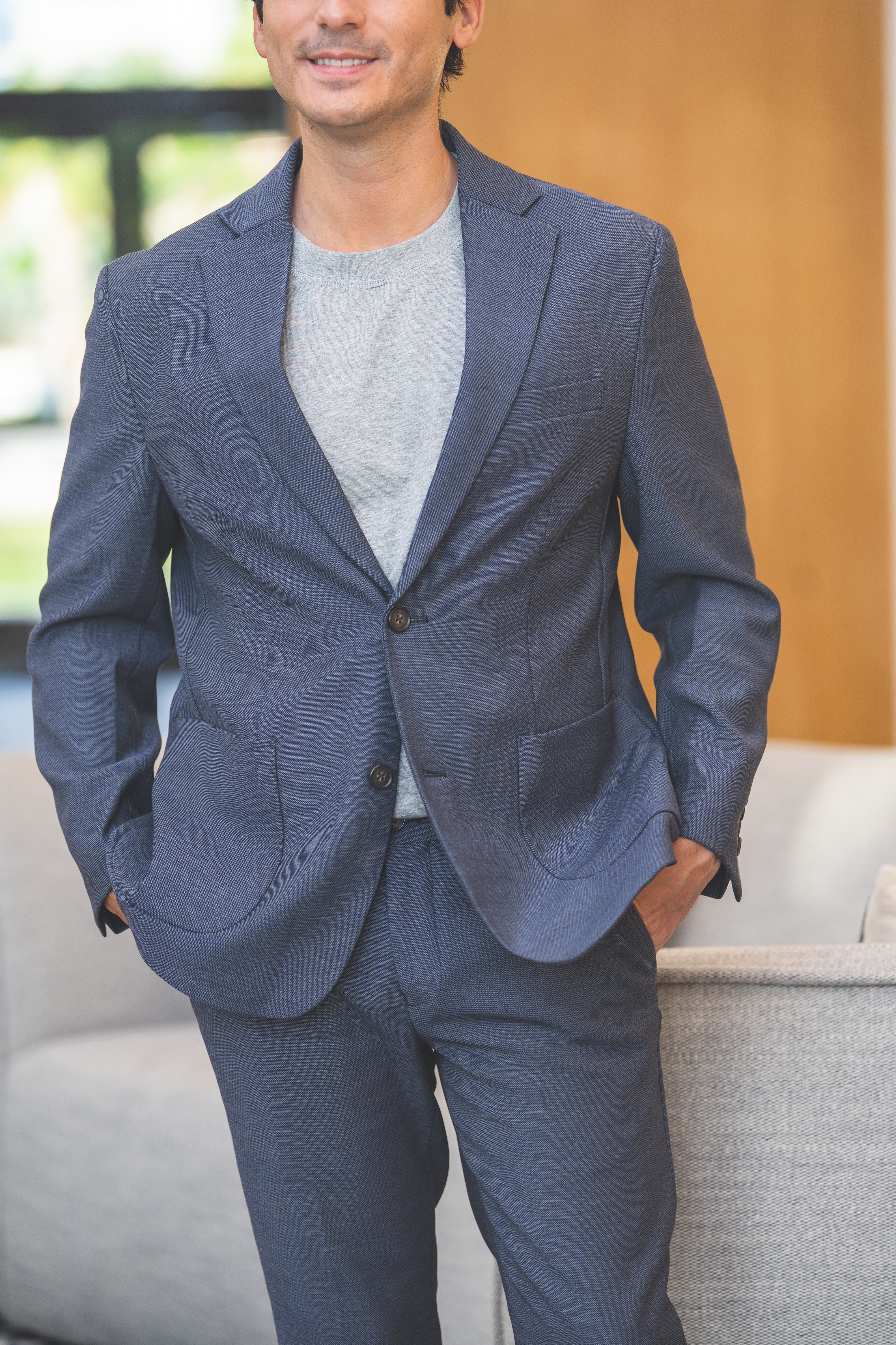 FlexPro Suit Jacket Blue