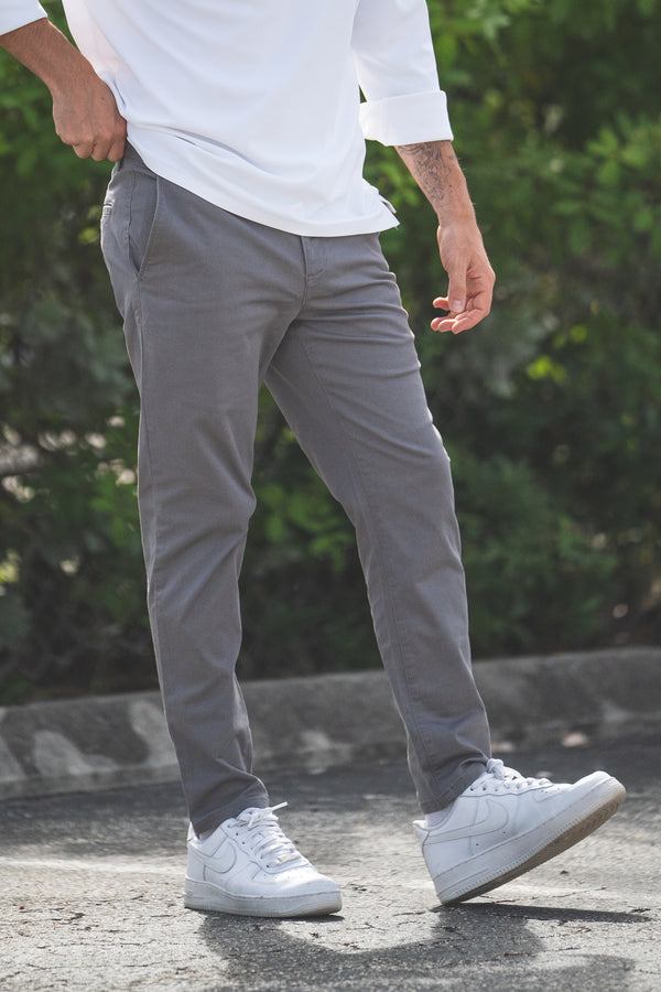 Extra Stretch Chino Gray