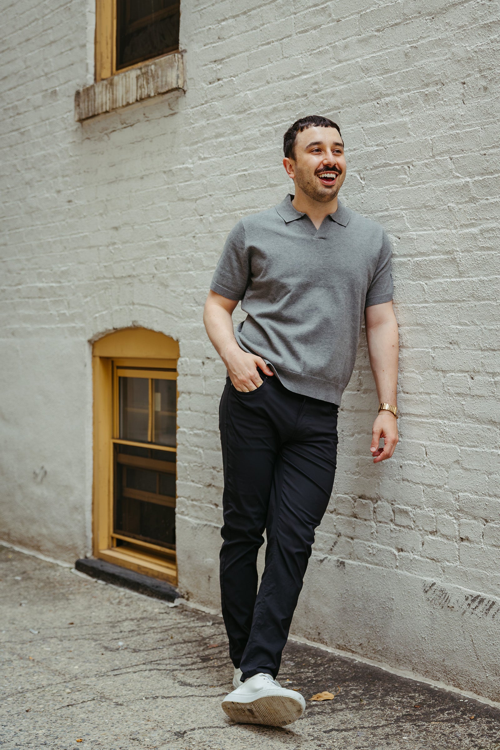 Sweater Polo Gray