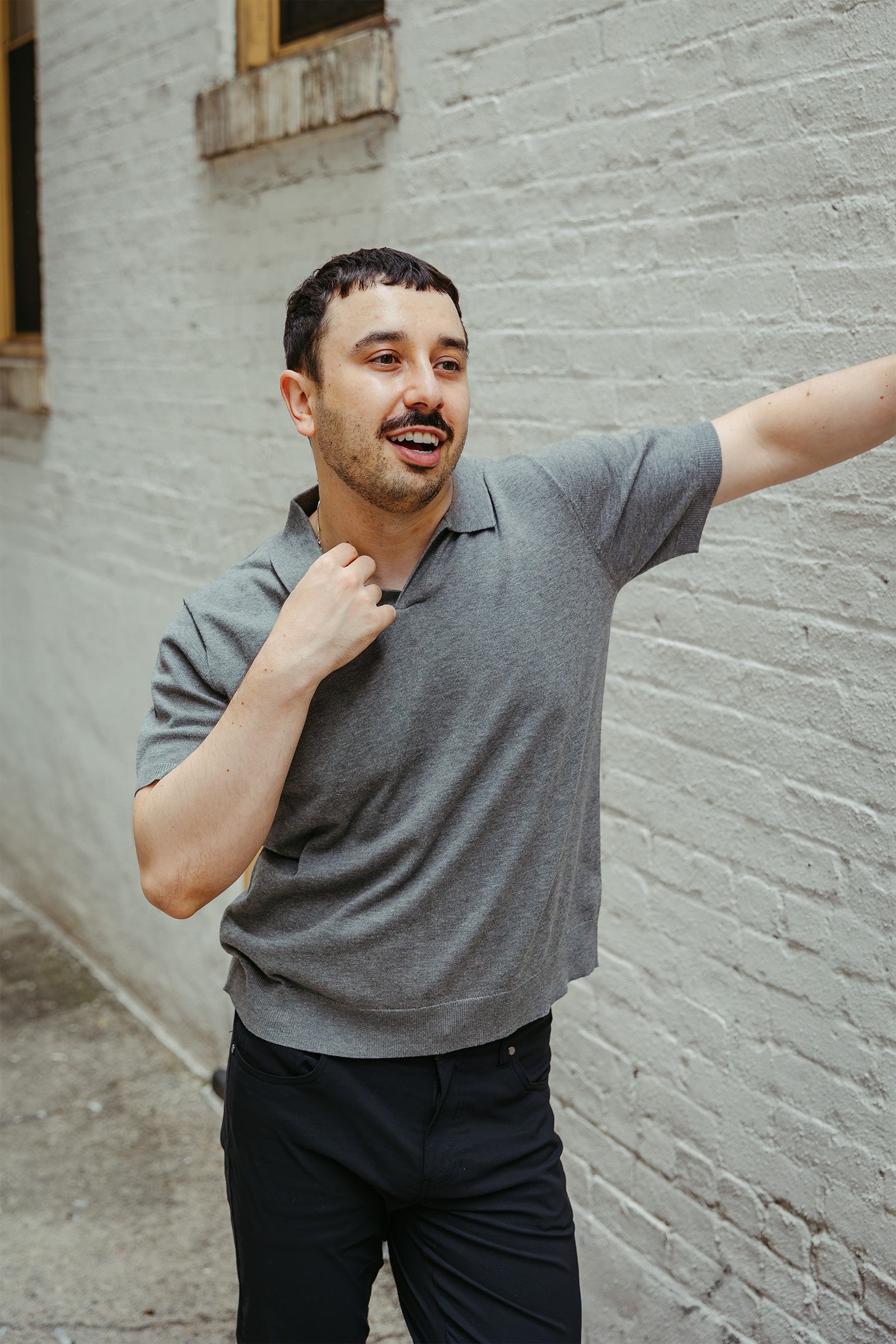 Sweater Polo Gray