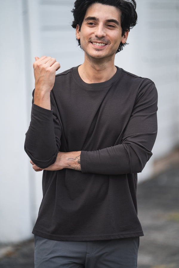 Long Sleeve Core T-Shirt Iron