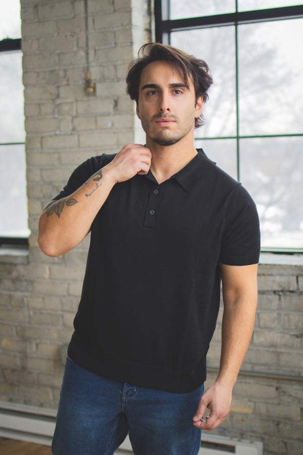 Sweater Polo Black