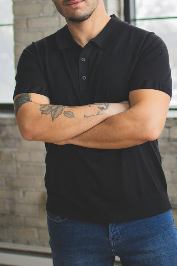 Sweater Polo Black