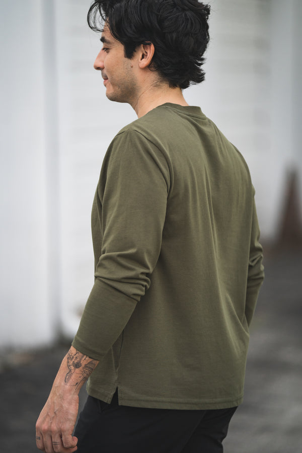 Long Sleeve Core T-Shirt Olive