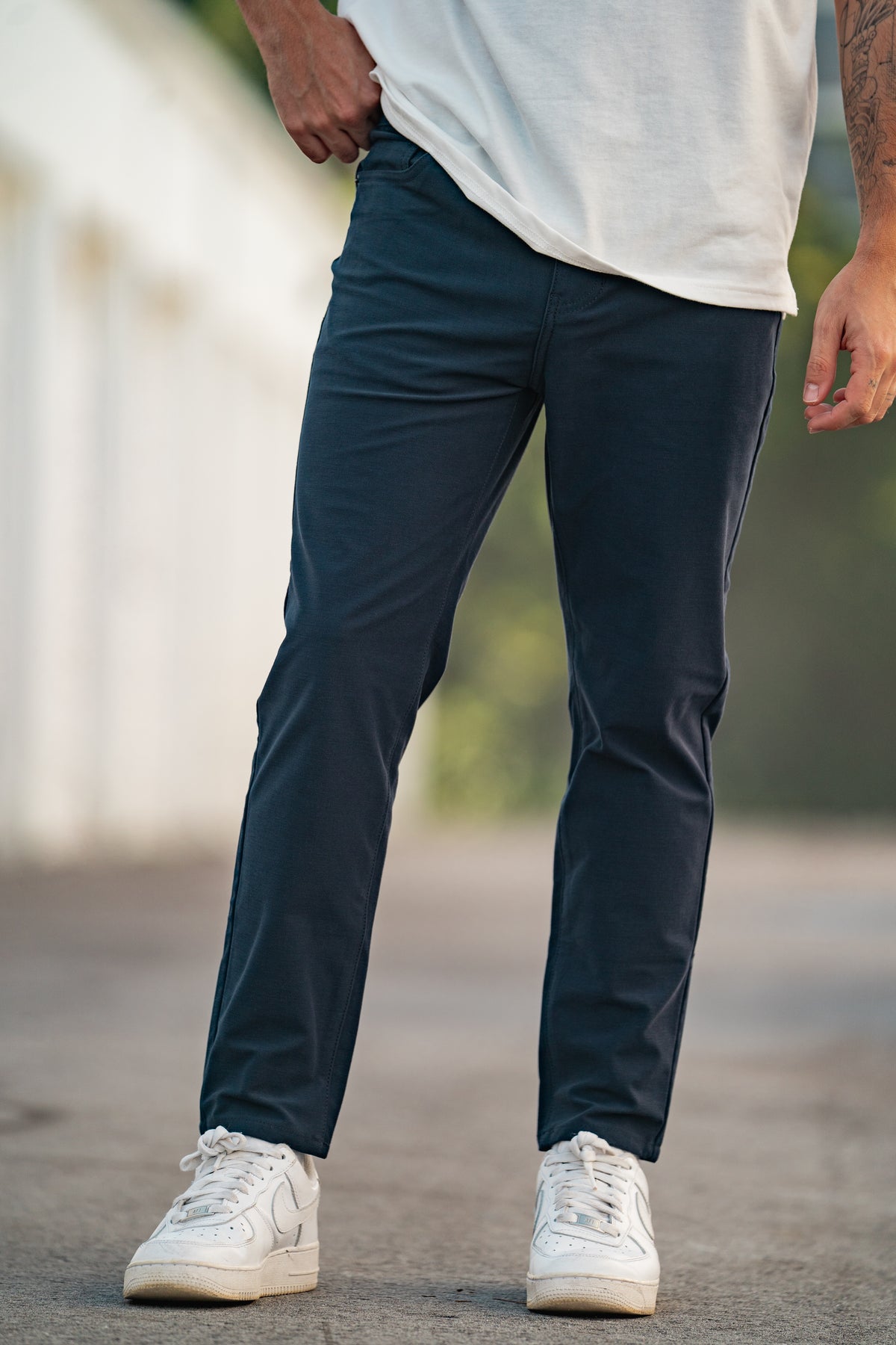 Harley Tech Jeans Navy