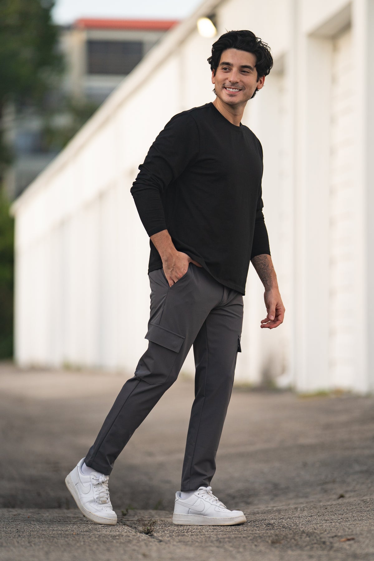 Tech Cargo Pants Iron