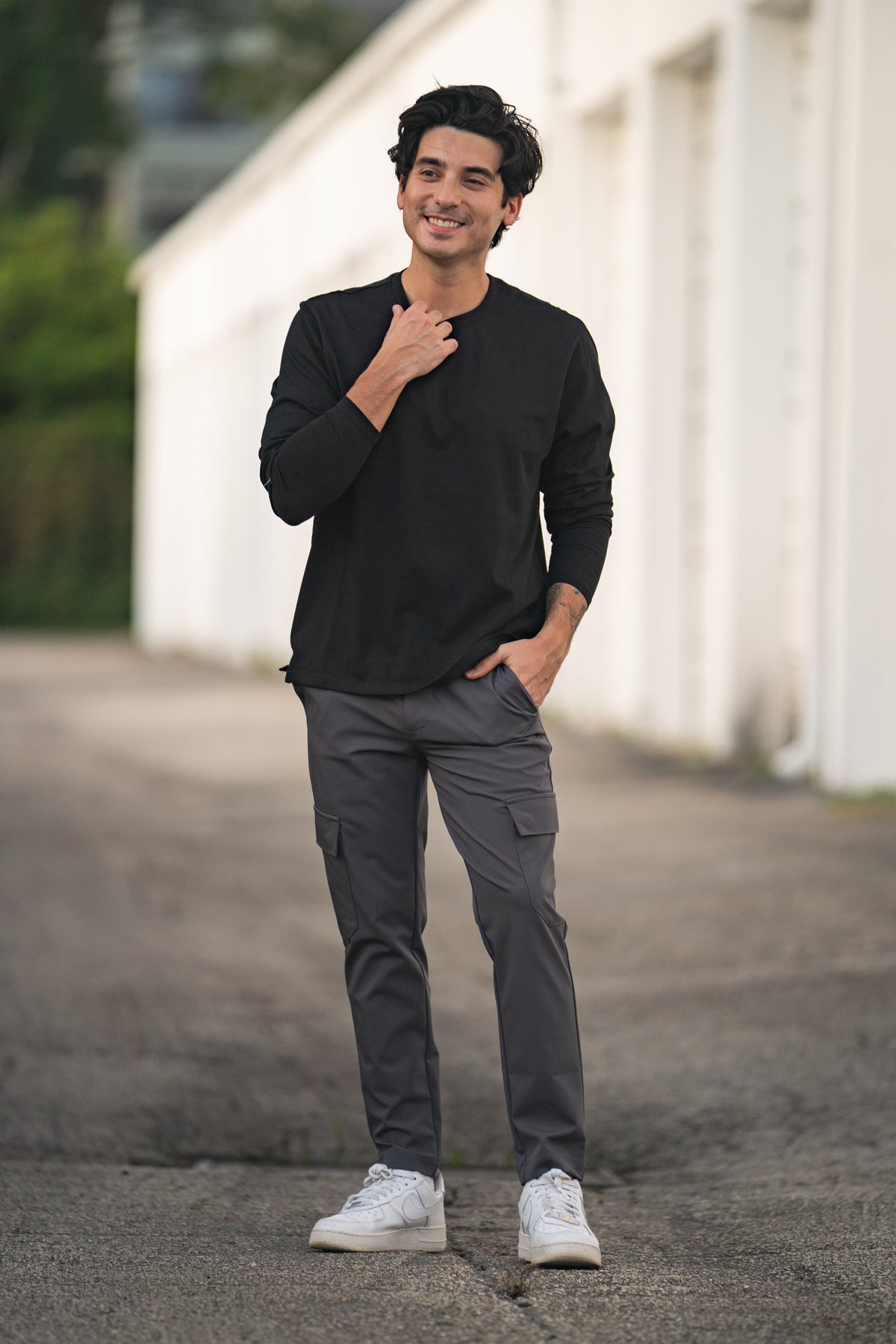 Tech Cargo Pants Iron