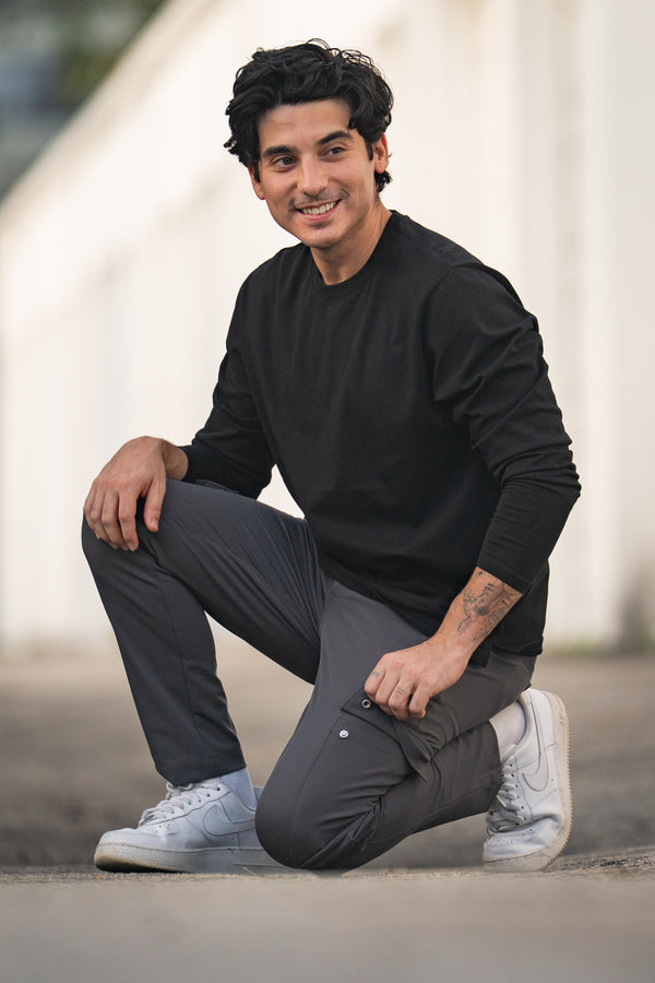 Long Sleeve Core T-Shirt Black