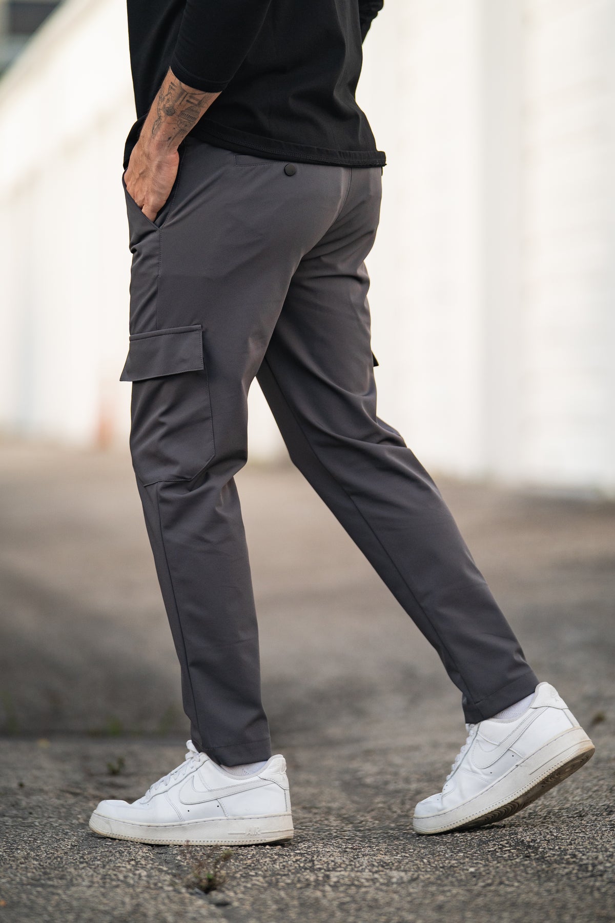 Tech Cargo Pants Iron