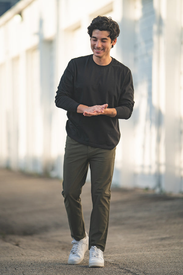 Long Sleeve Core T-Shirt Black