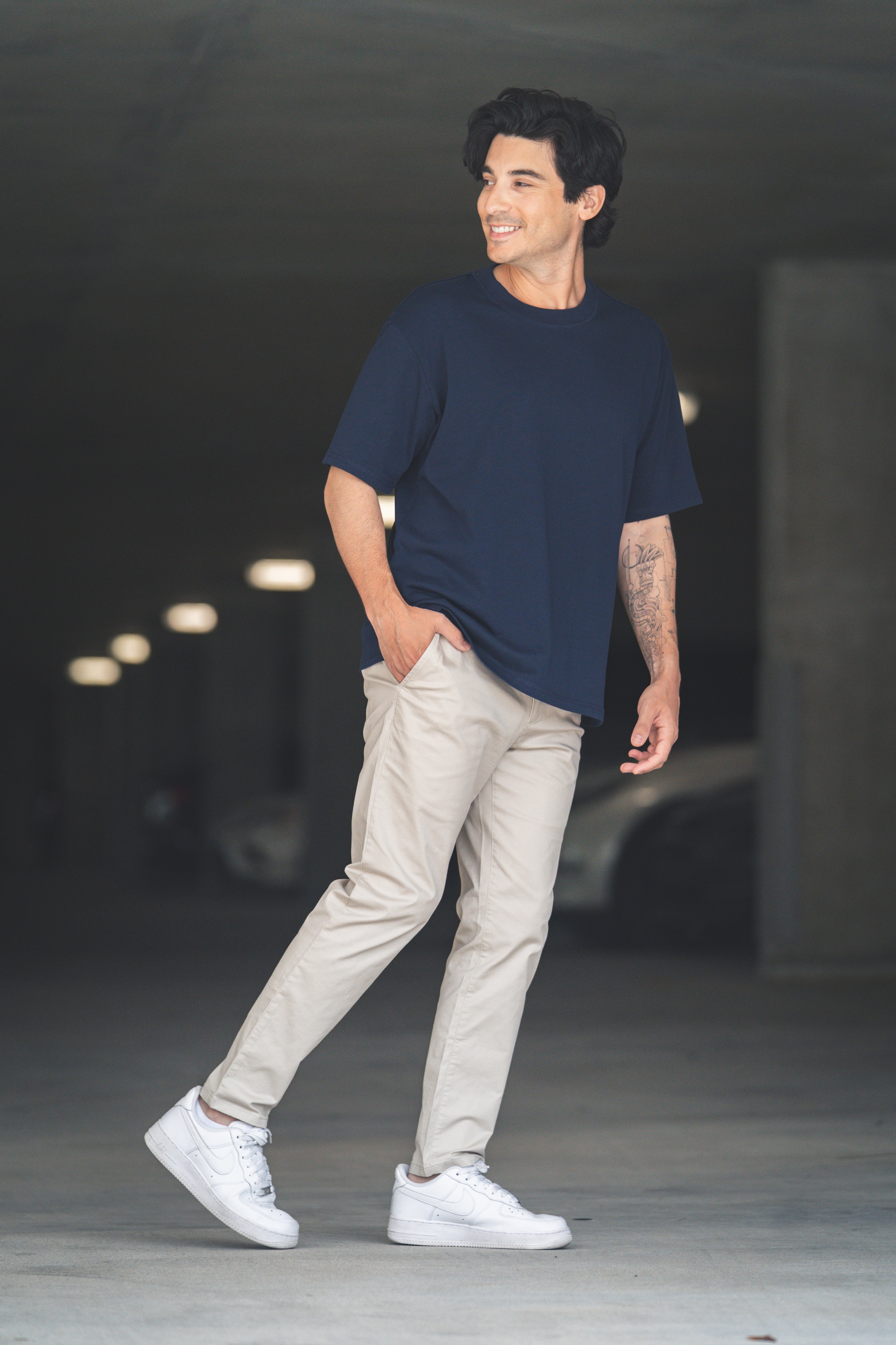 Lightweight Stretch Chino Sand