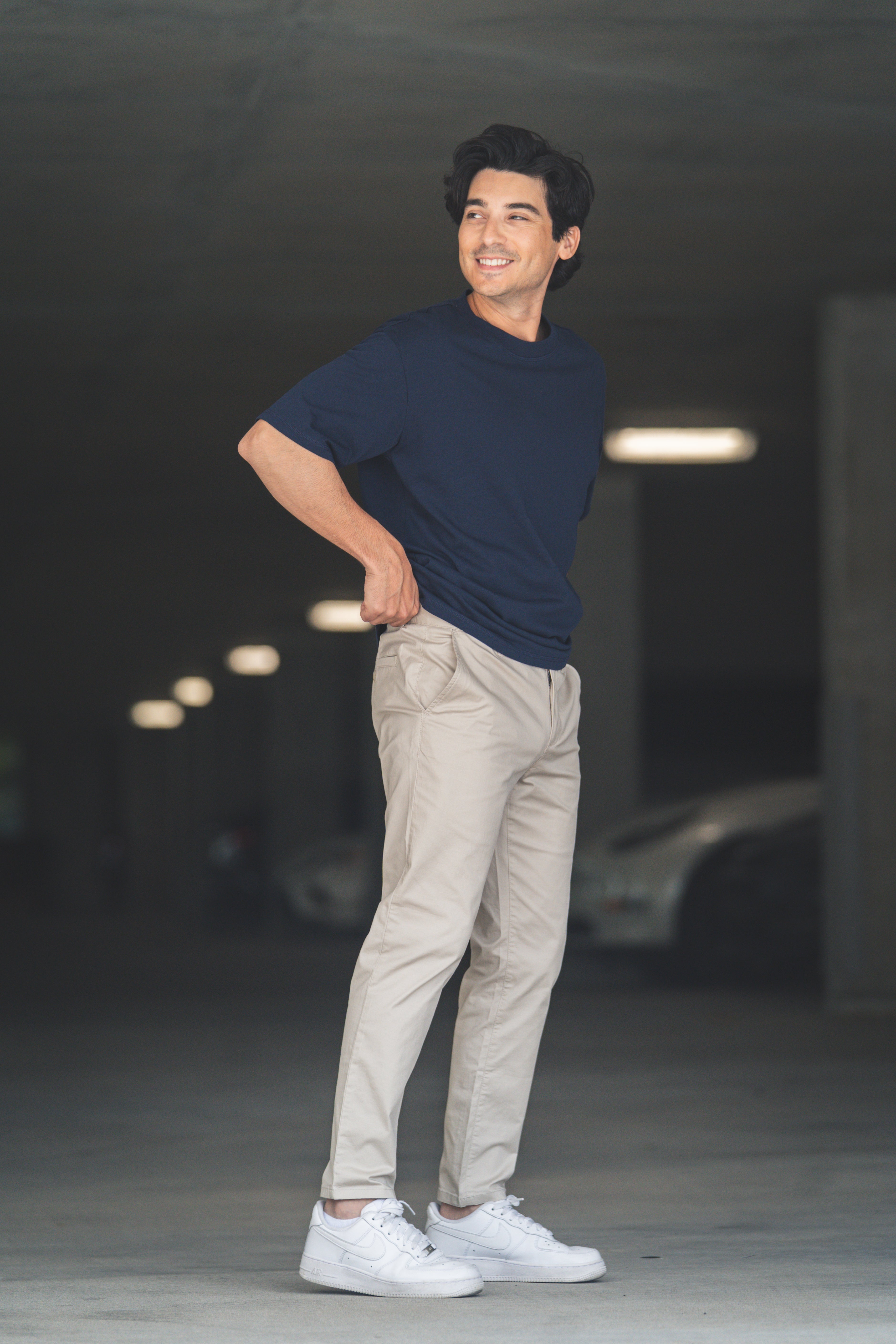 Lightweight Stretch Chino Sand