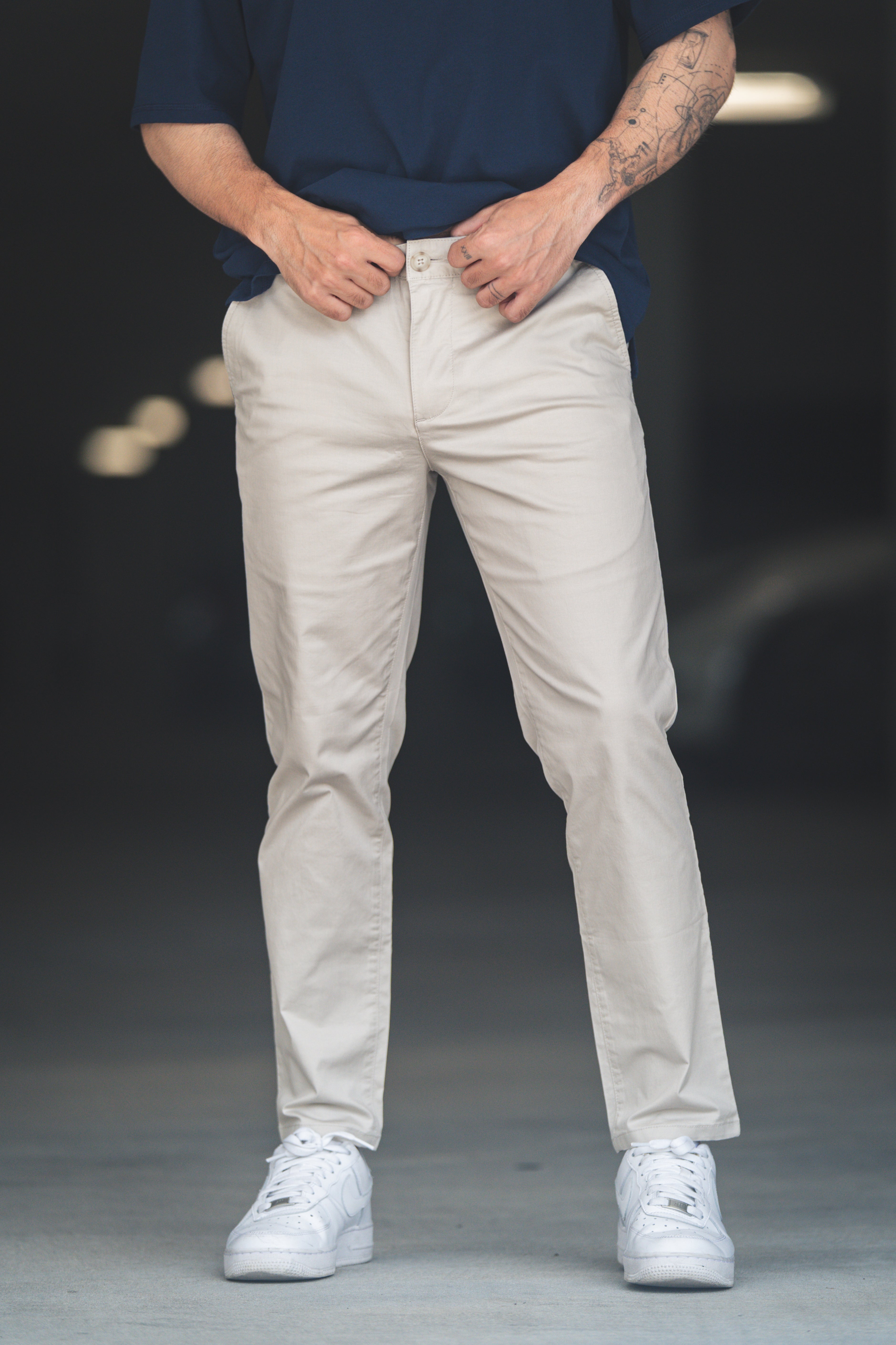 Lightweight Stretch Chino Sand
