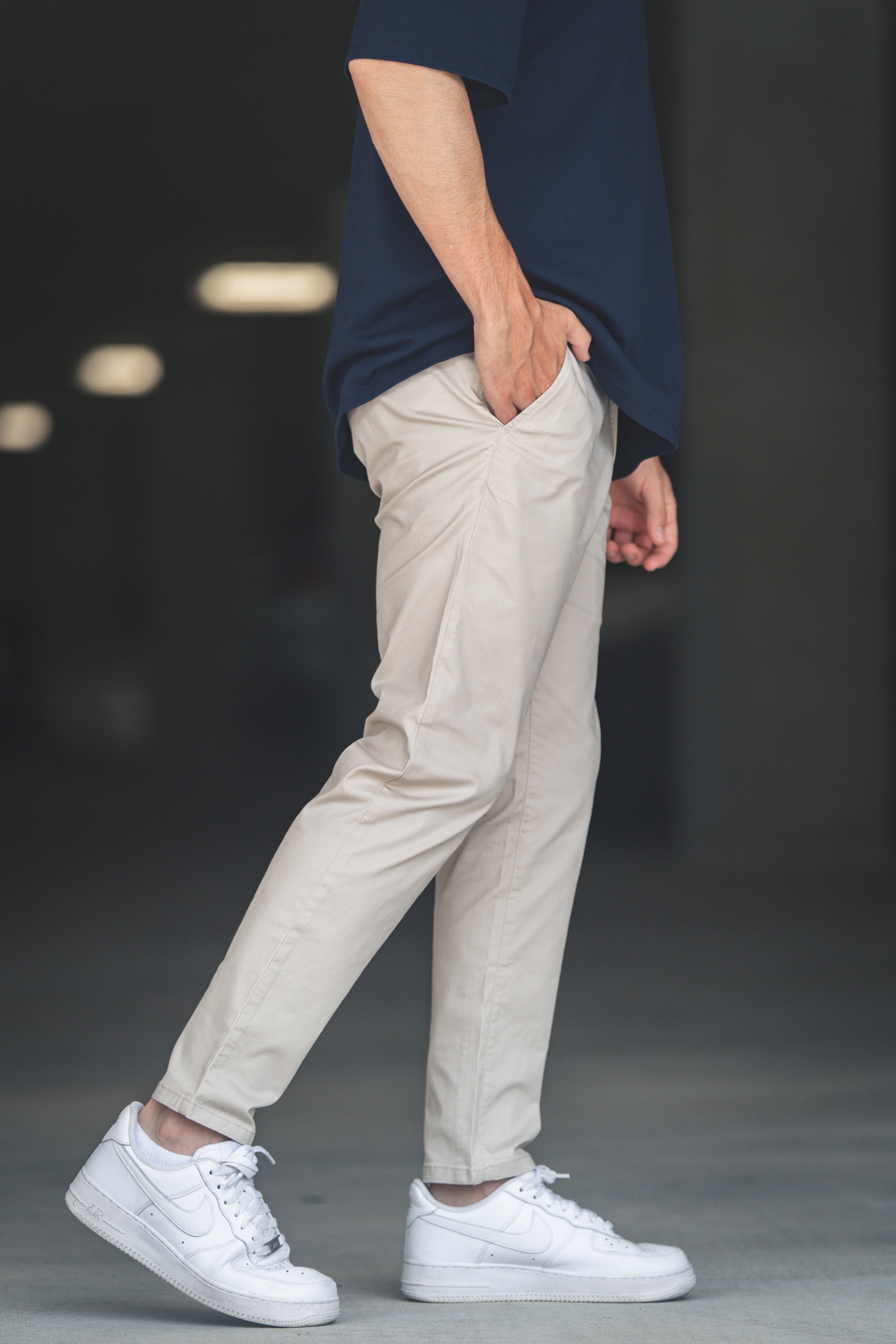 Lightweight Stretch Chino Sand