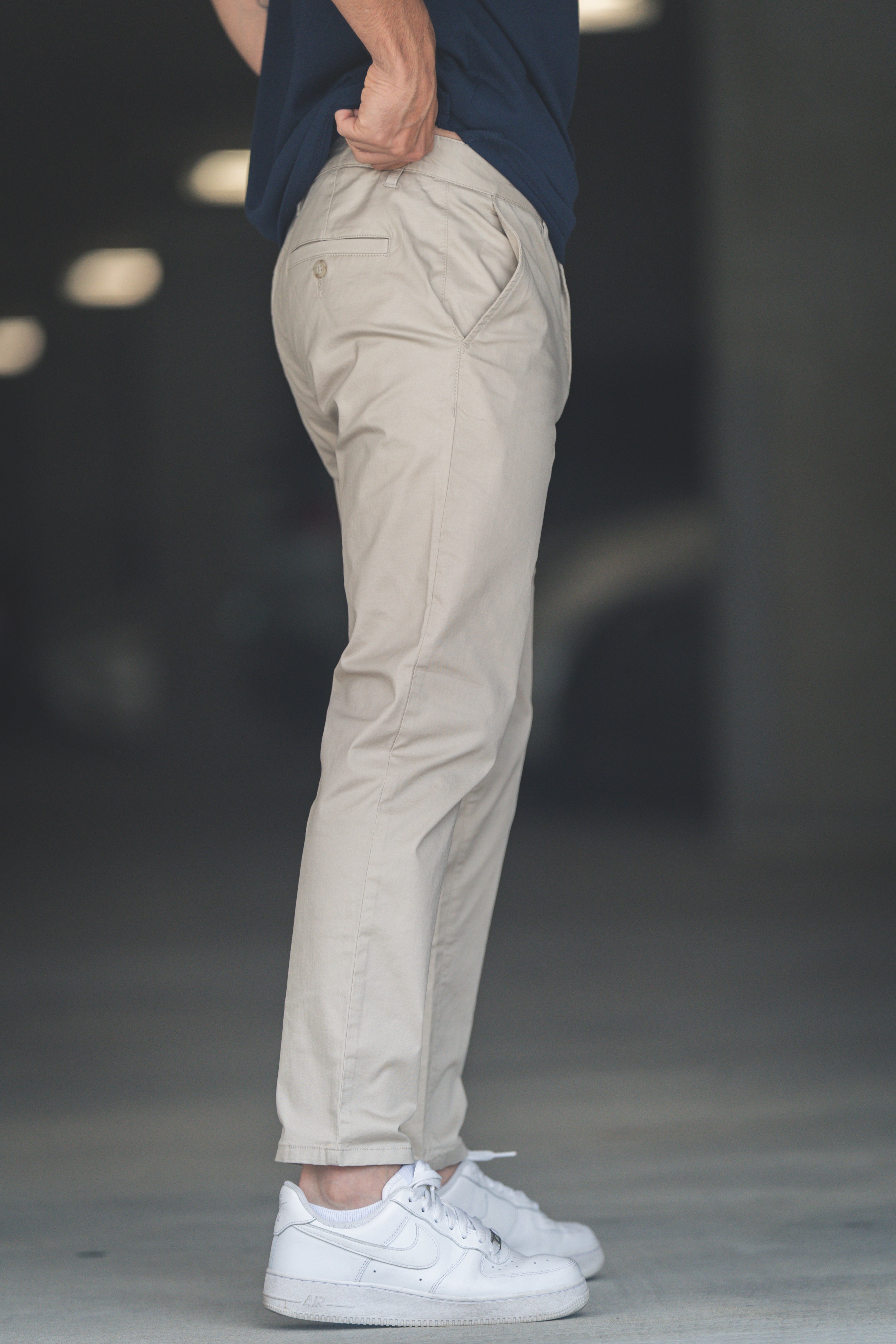 Lightweight Stretch Chino Sand