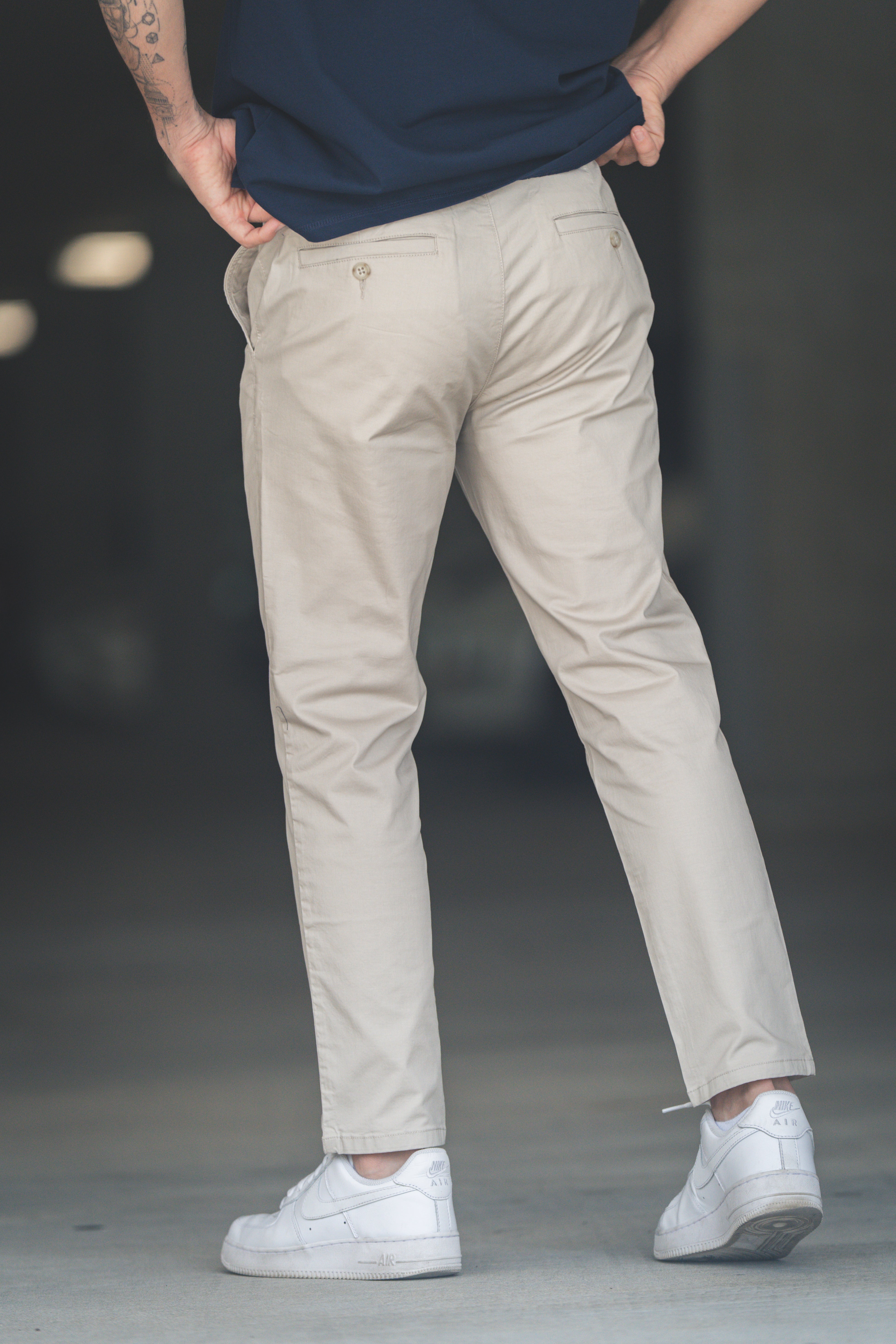 Lightweight Stretch Chino Sand