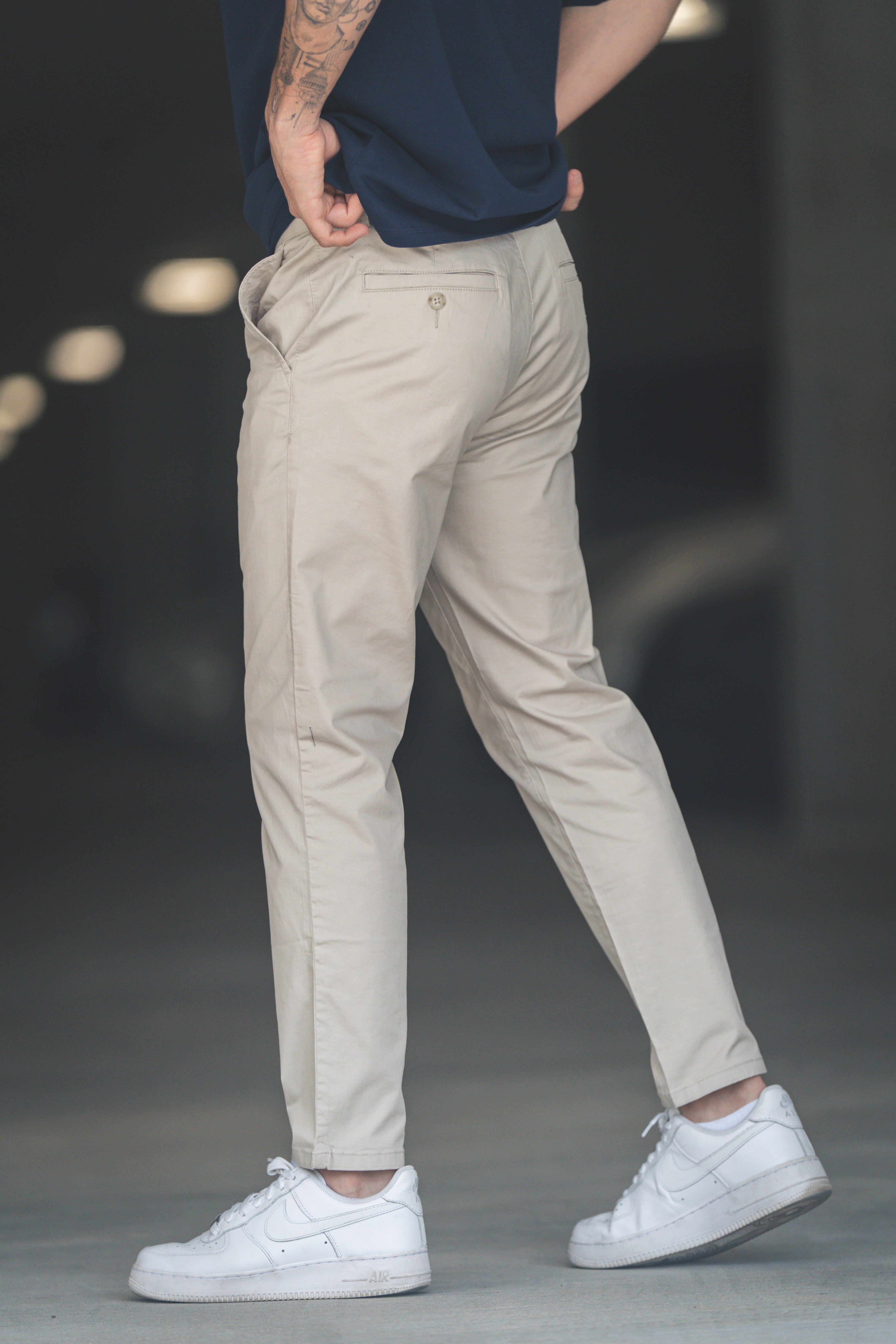 Lightweight Stretch Chino Sand