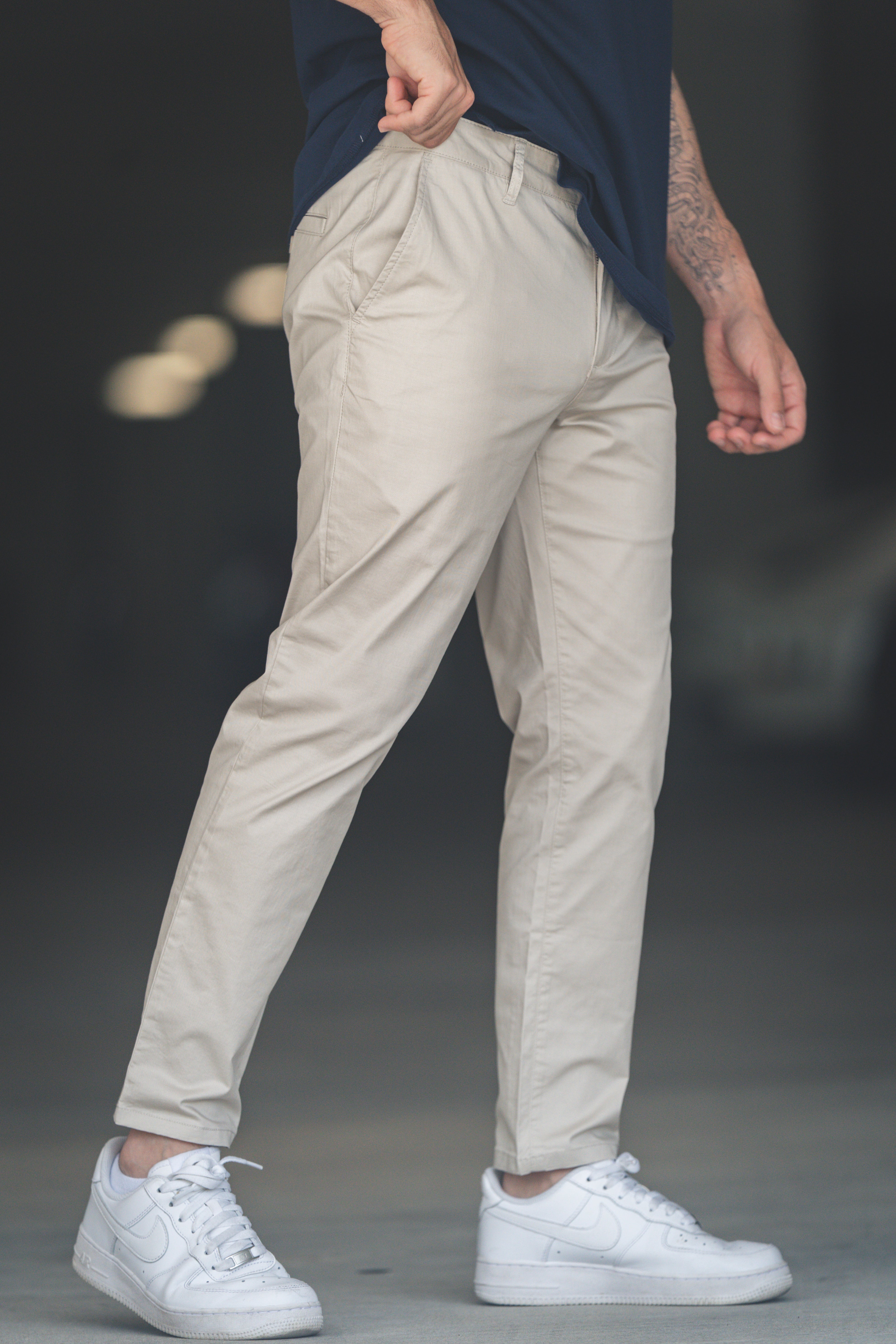 Lightweight Stretch Chino Sand