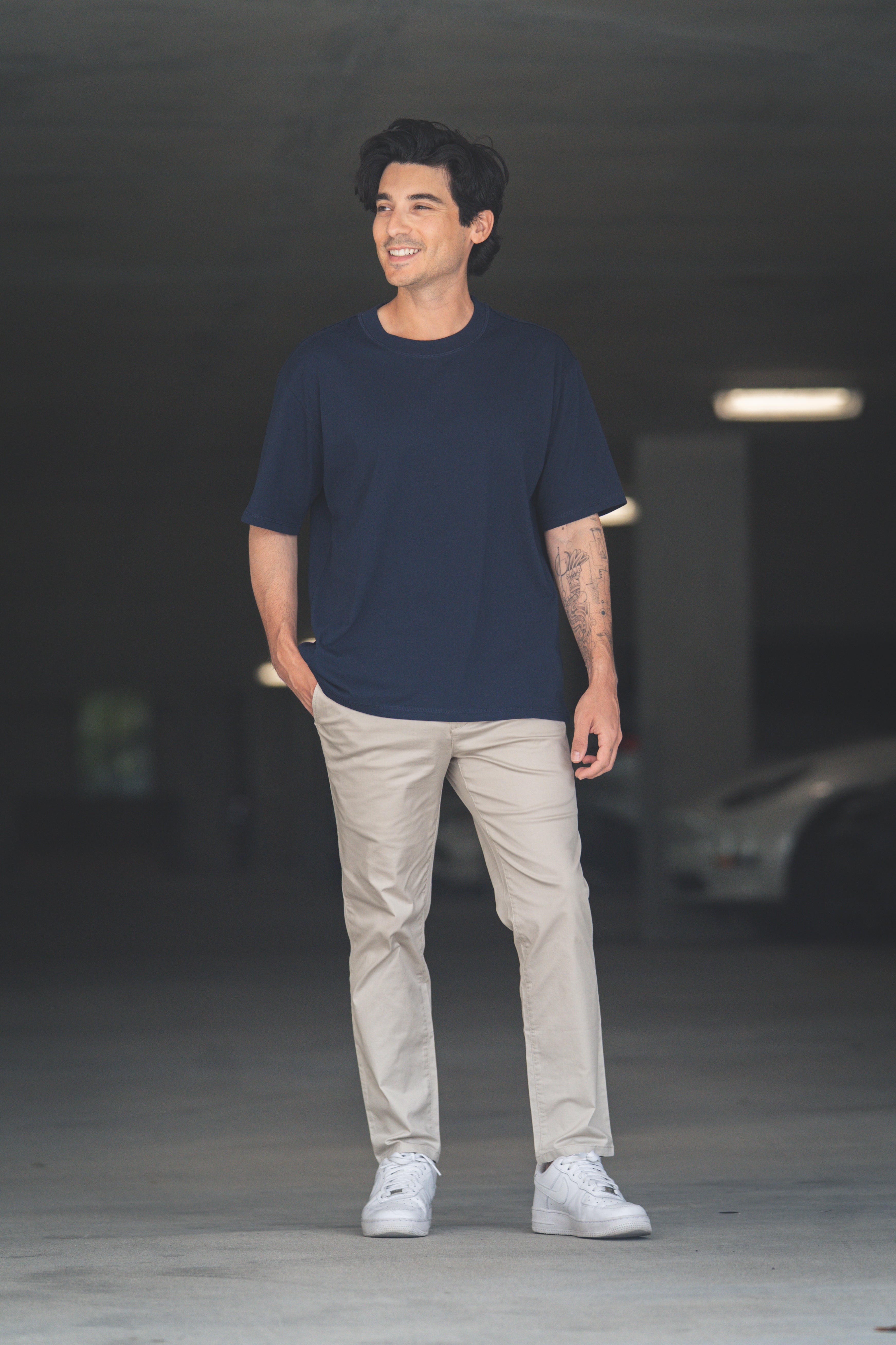 Lightweight Stretch Chino Sand