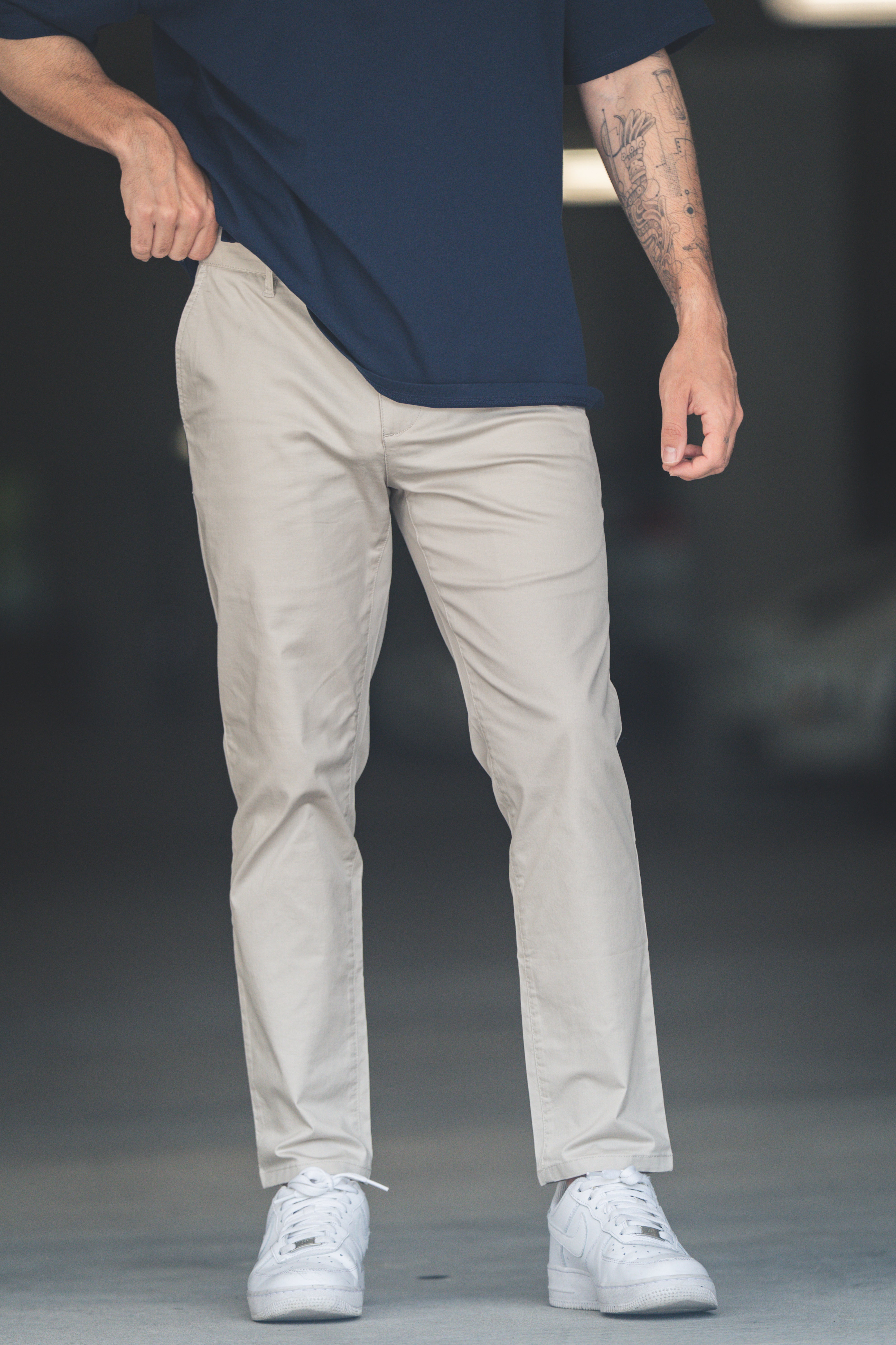 Lightweight Stretch Chino Sand