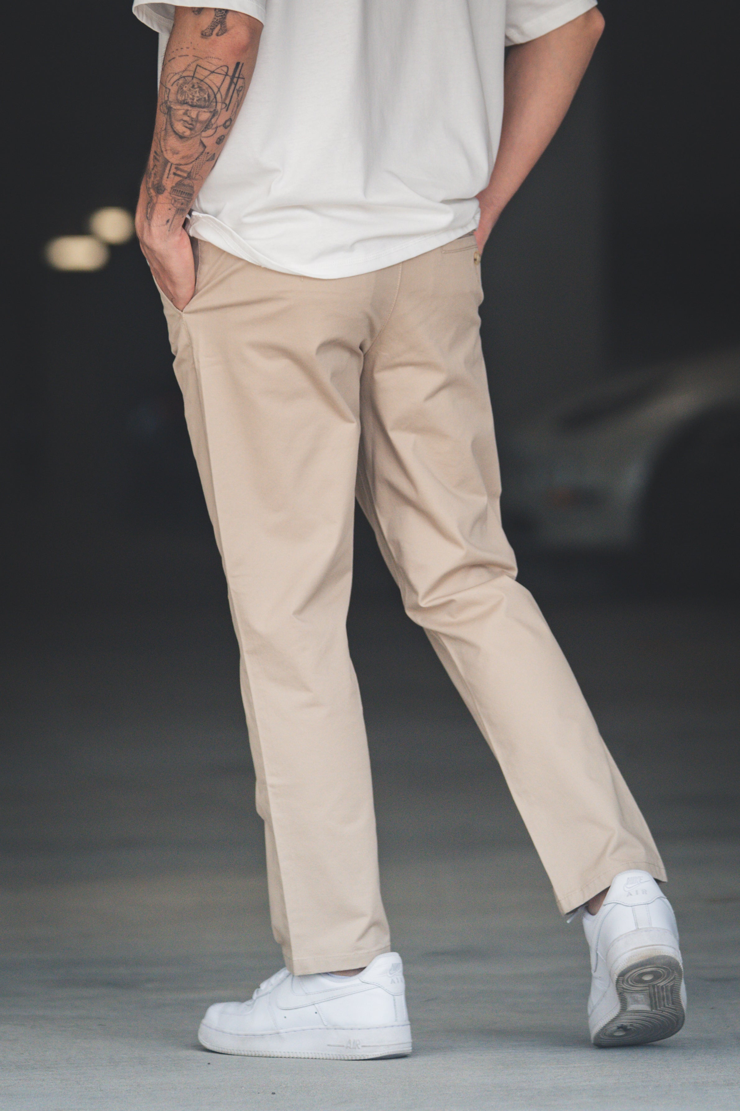 Straight Fit Core Stretch Chino Khaki