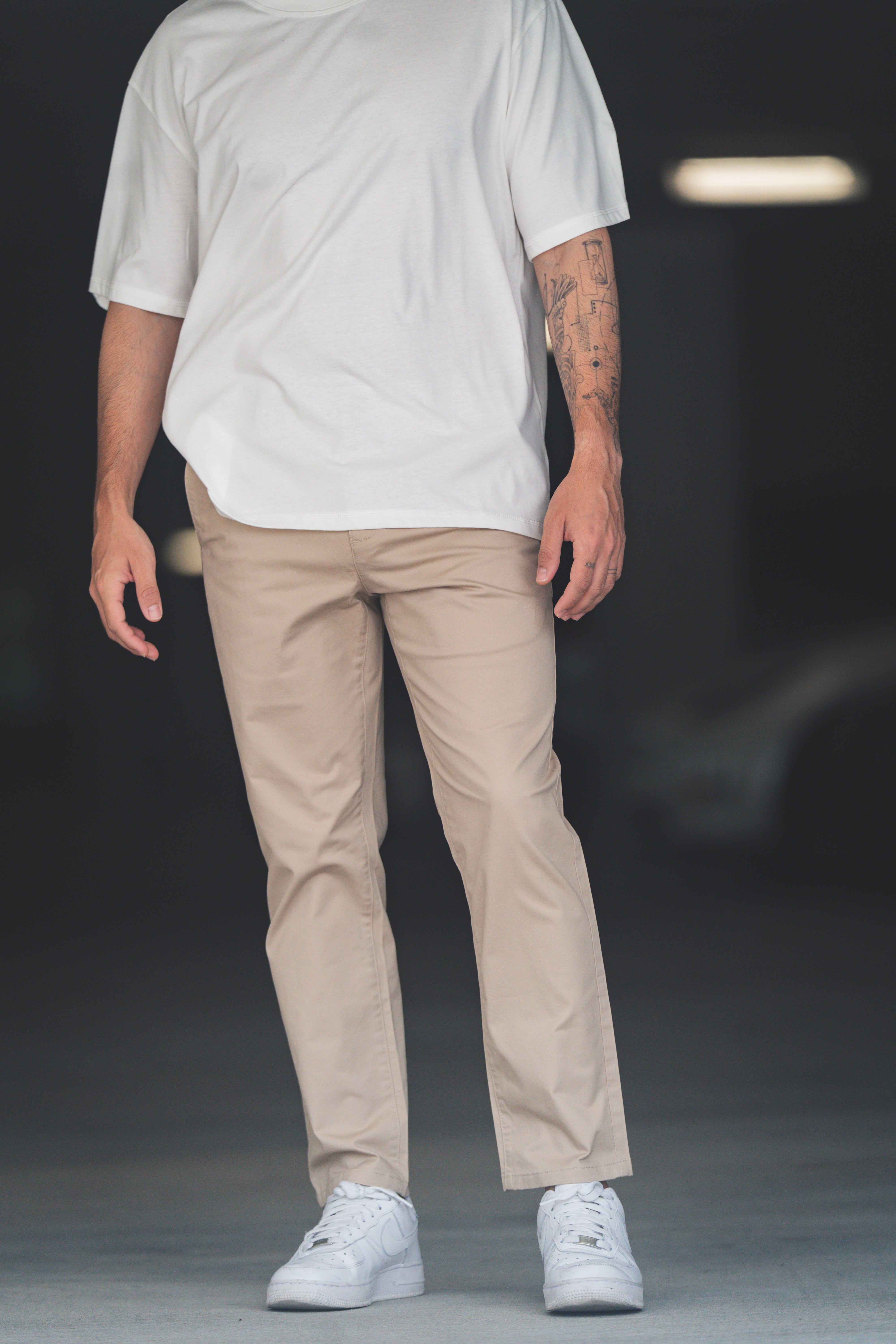 Straight Fit Core Stretch Chino Khaki