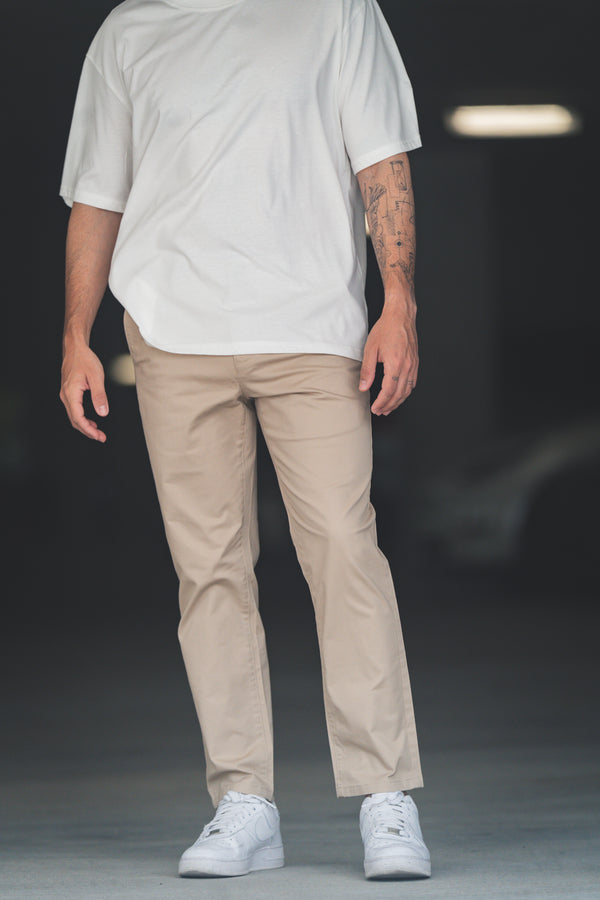 Straight Fit Core Stretch Chino Khaki