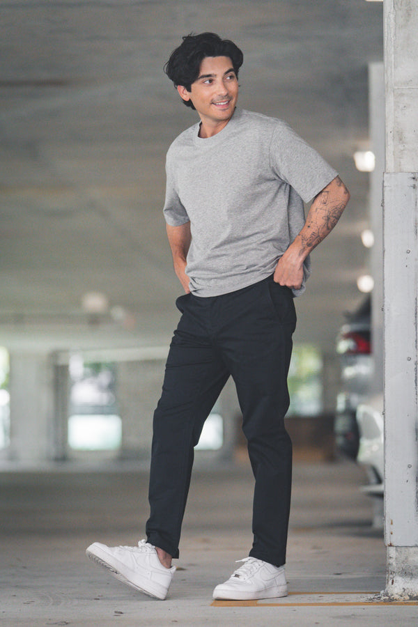 Straight Fit Core Stretch Chino Black