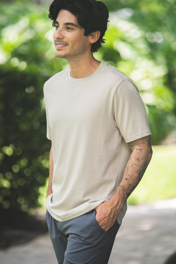 Core T-Shirt Regular Fit Stone