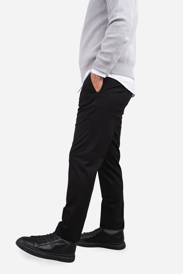 Dean Stretch Twill Dress Pants Black