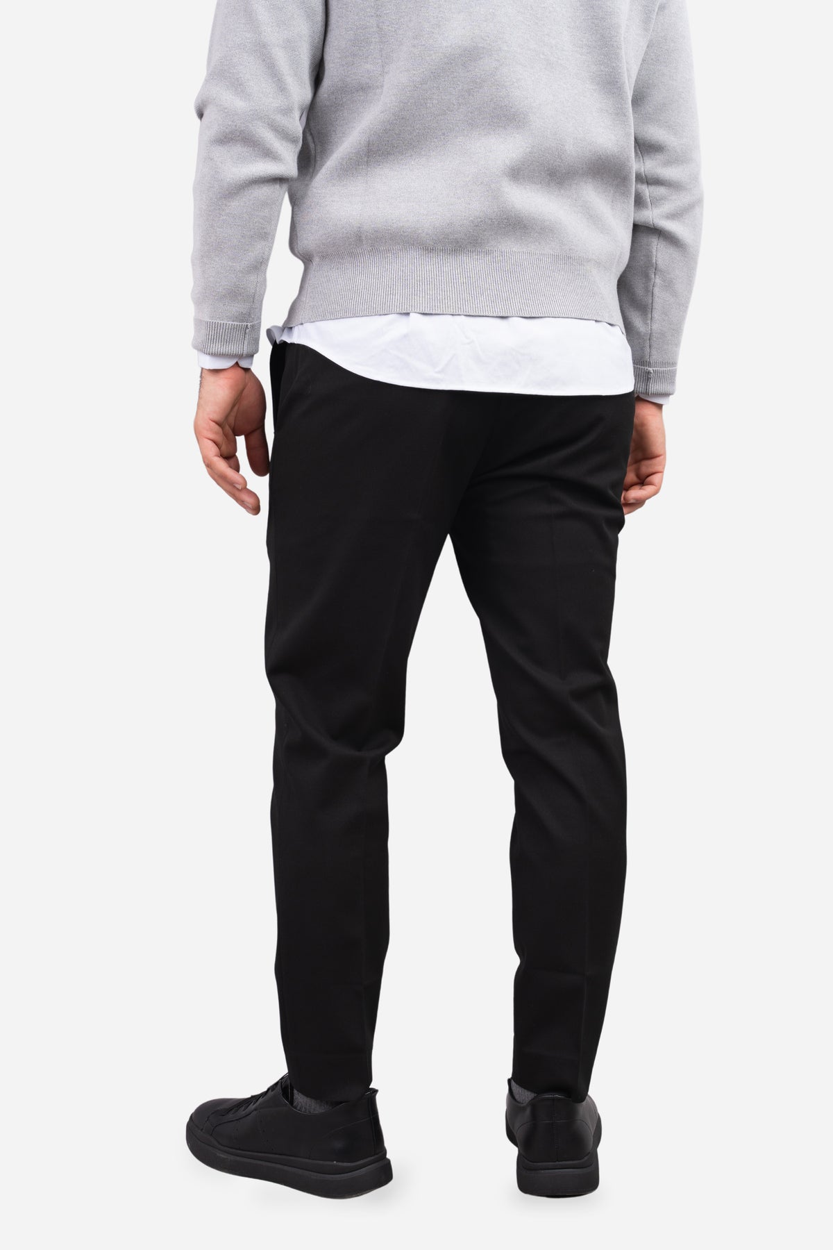 Dean Stretch Twill Dress Pants Black