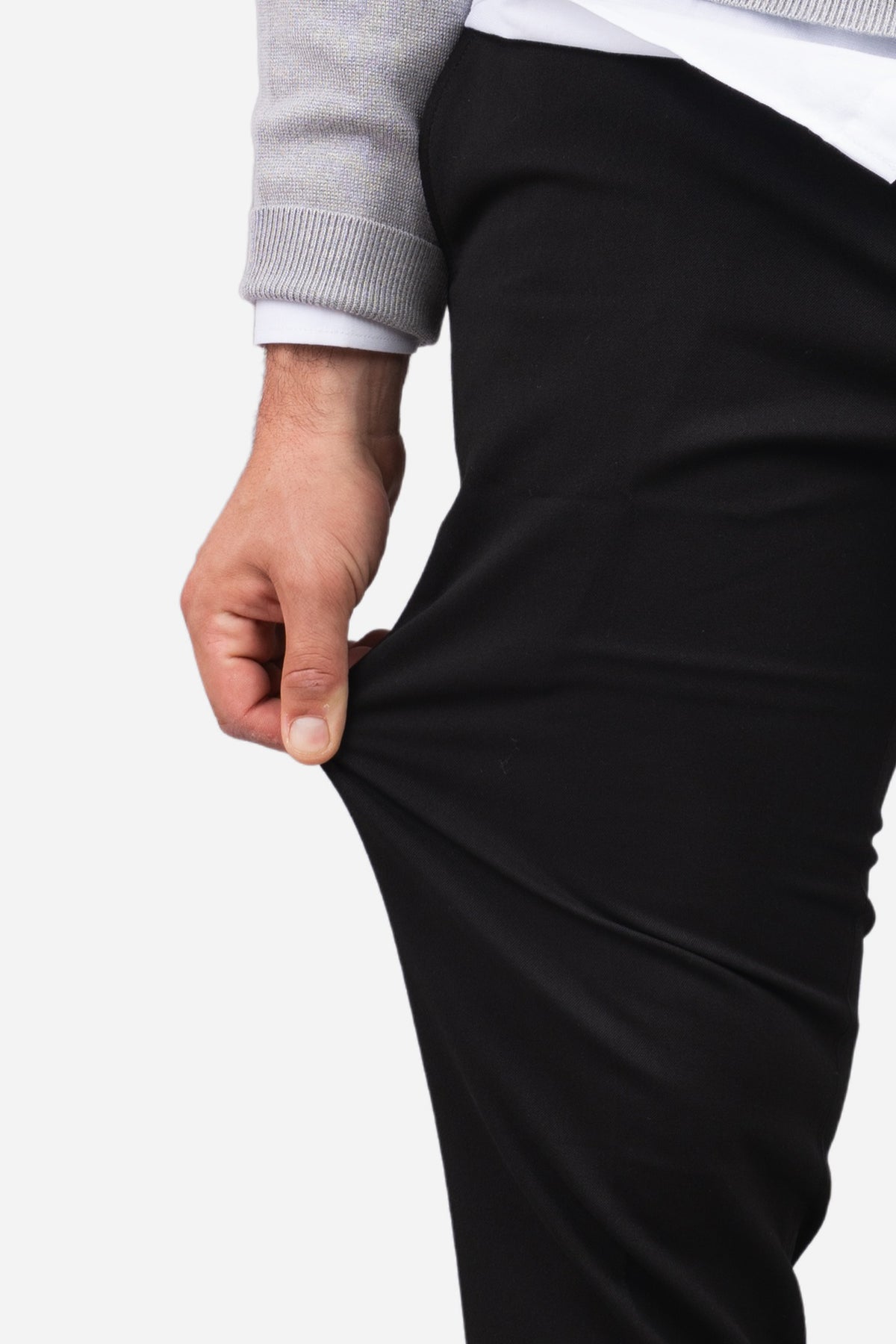 Dean Stretch Twill Dress Pants Black
