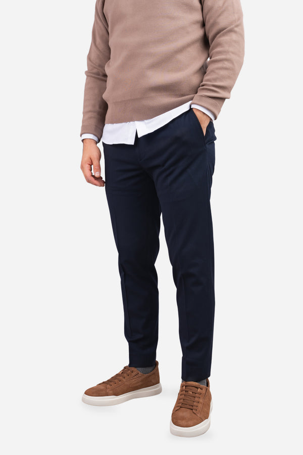 Dean Stretch Twill Dress Pants Navy