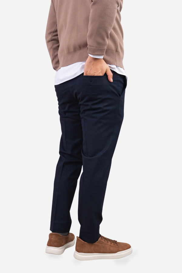 Dean Stretch Twill Dress Pants Navy