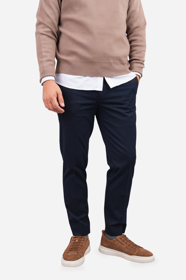 Dean Stretch Twill Dress Pants Navy