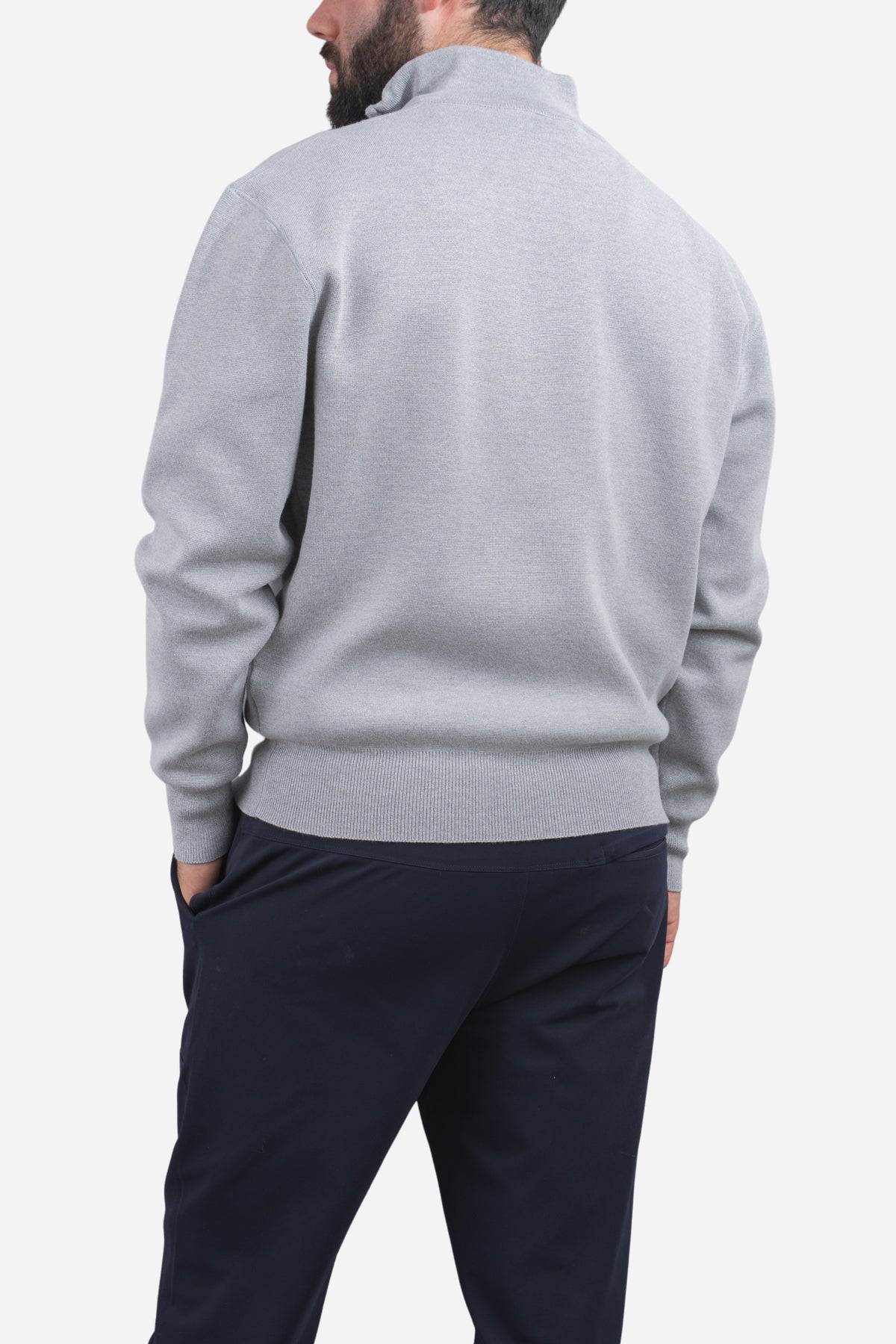 Hudson Half Zip Champion Gray