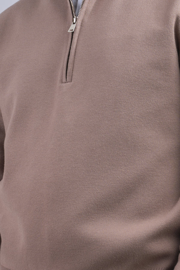Hudson Half Zip Putty