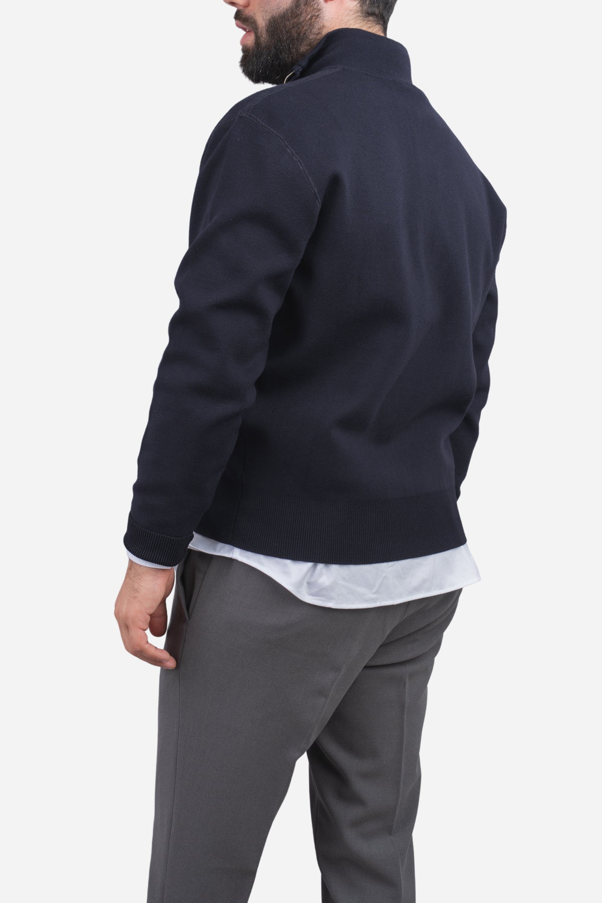 Hudson Half Zip Sapphire