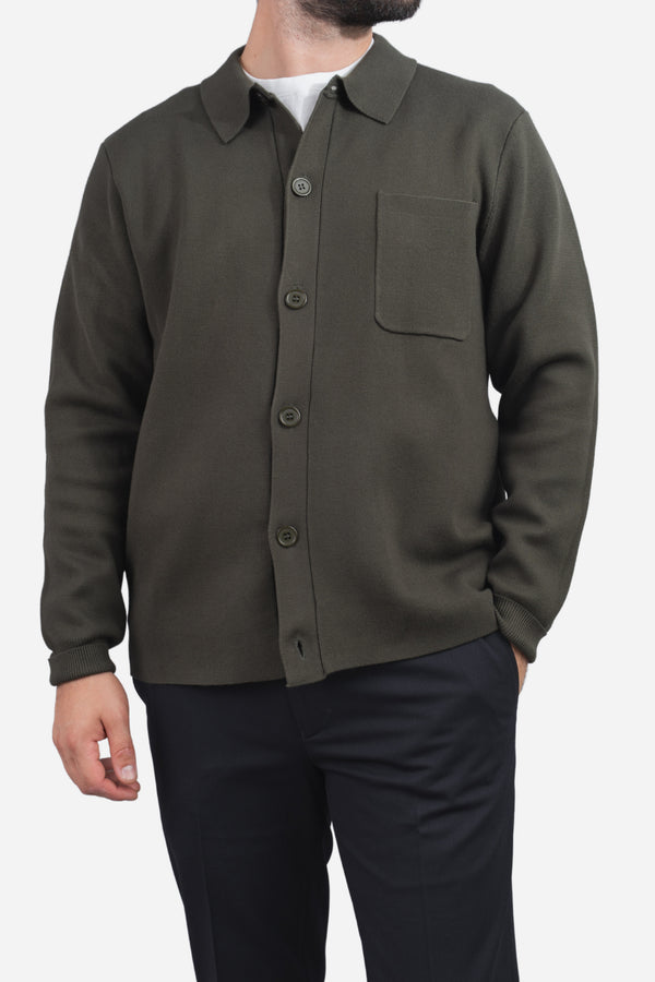 Hudson Shirt Cardigan Ivy