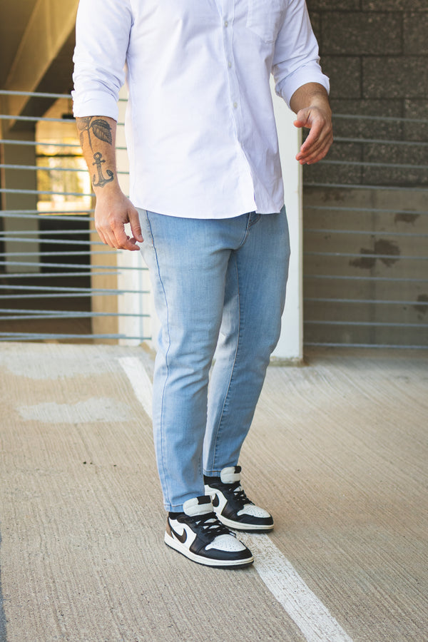 Core Extra Stretch Jeans Light Wash