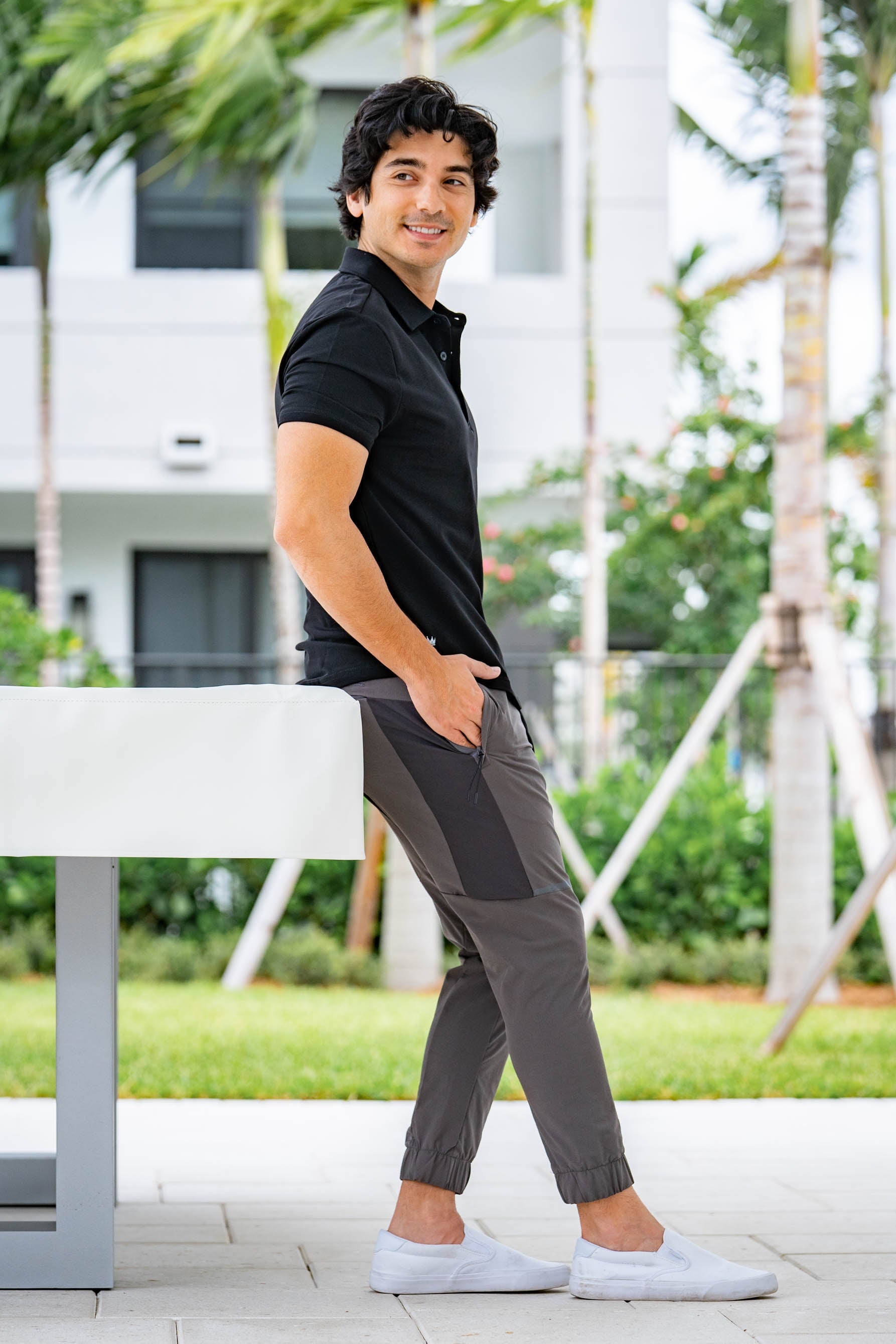 Inseam of Pants: Men's Tall Five Pocket Fatigue Green Pant