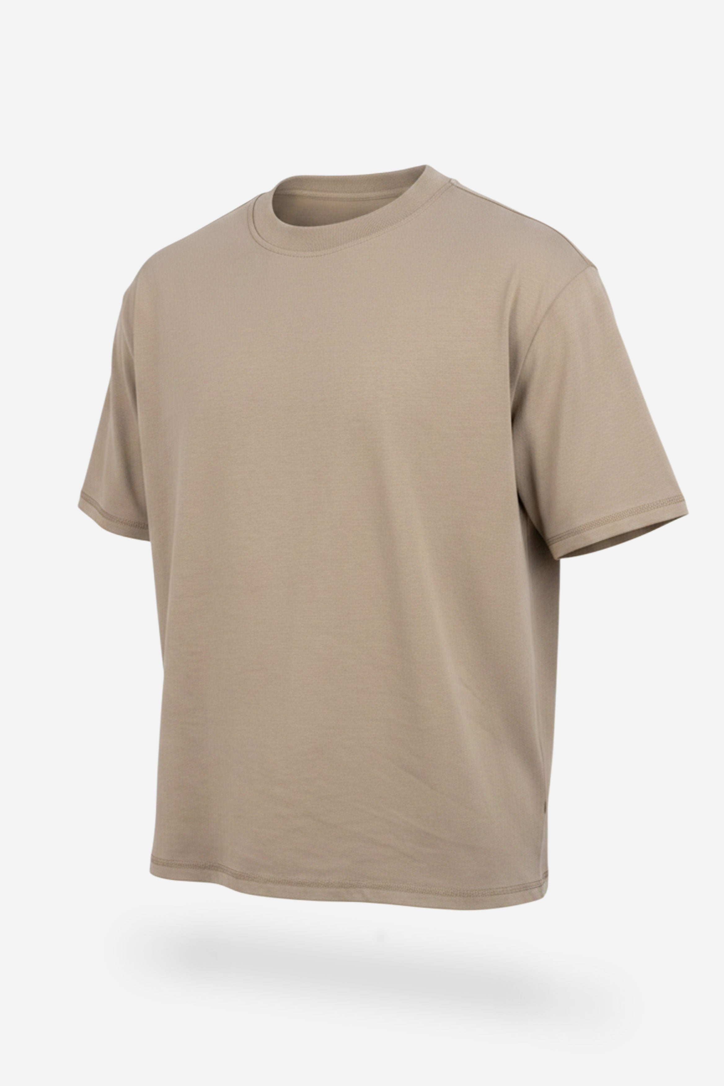 Core T-Shirt Loose Fit Taupe