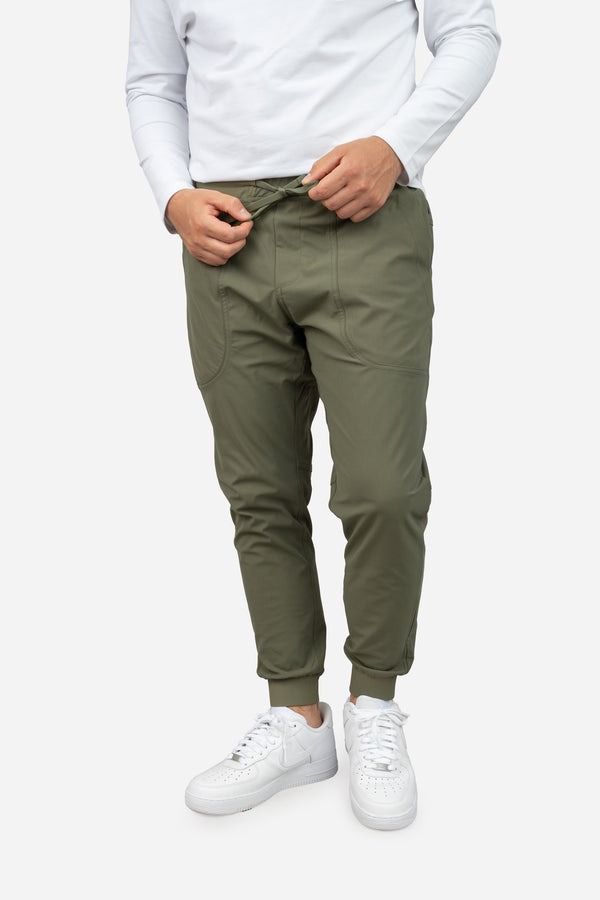 Pace Performance Jogger Olive