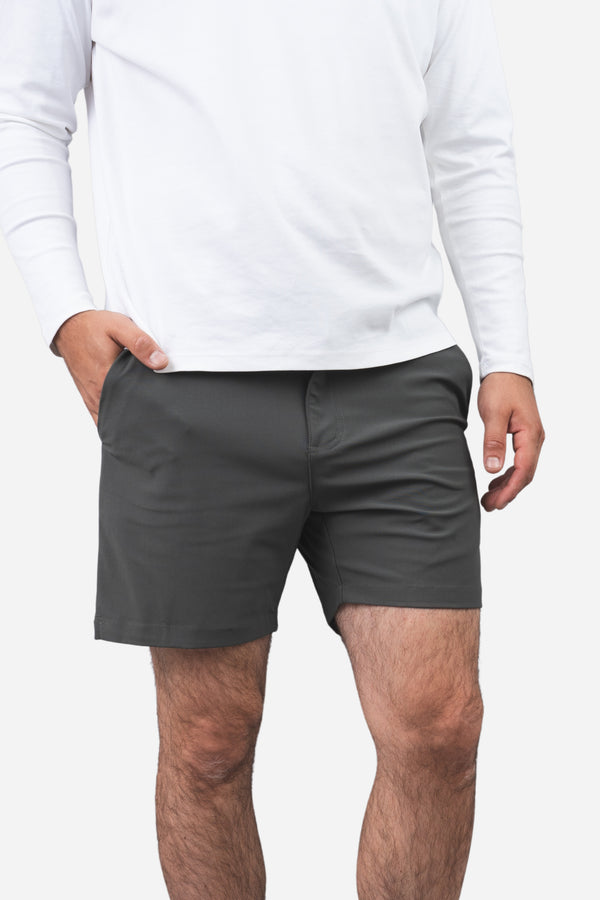 Pace Performance Shorts Charcoal