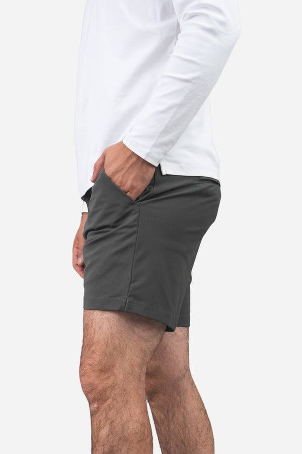 Pace Performance Shorts Charcoal