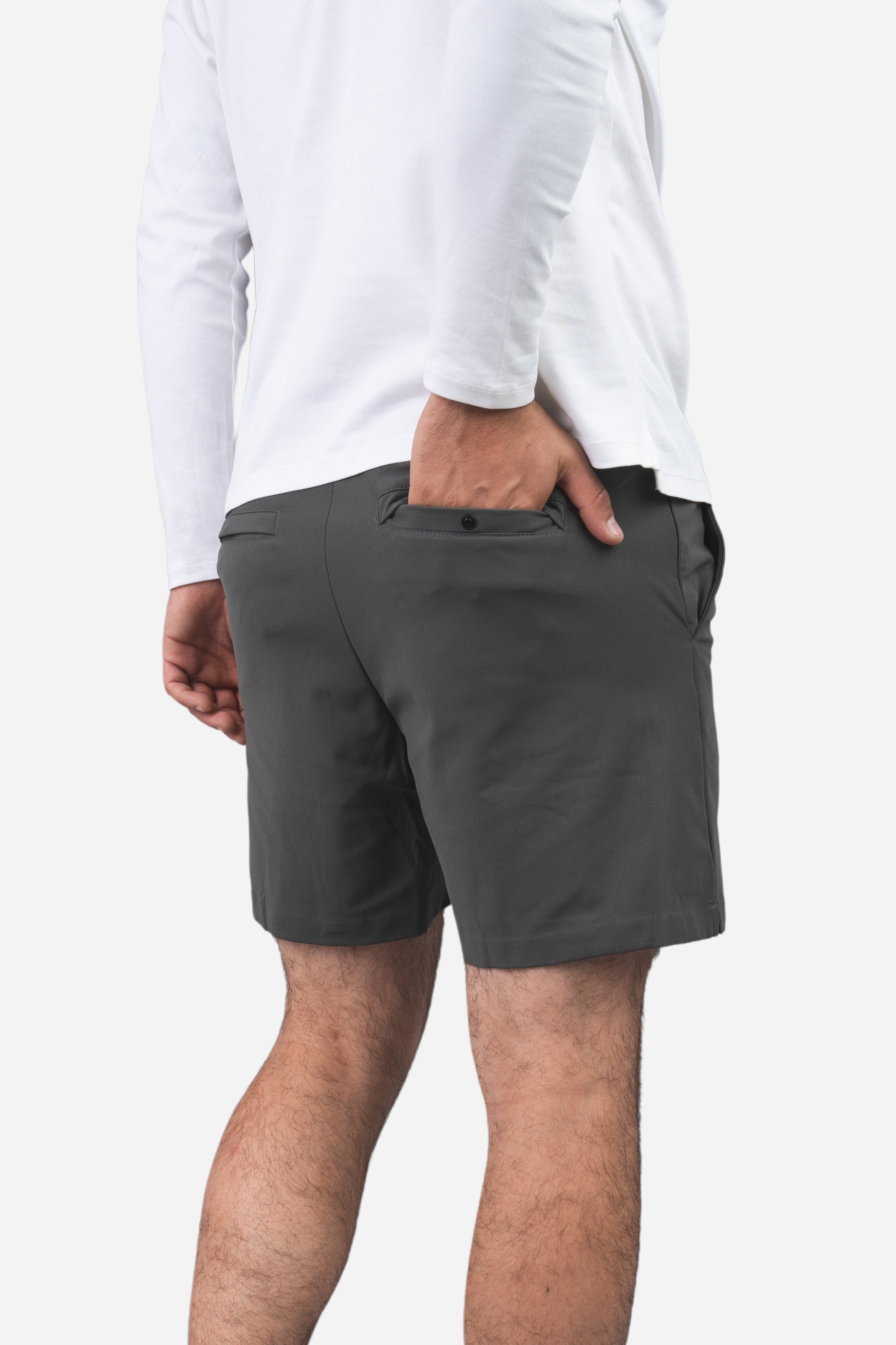Pace Performance Shorts Charcoal