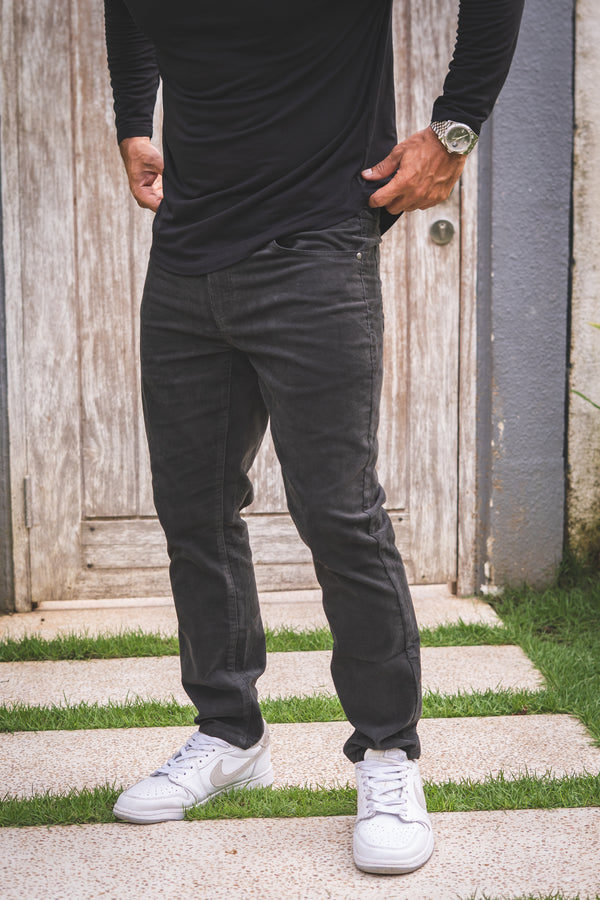 Stretch Cord 5 Pocket Pants Graphite