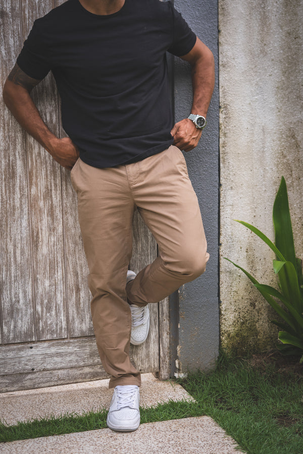 Core Stretch Chino Almond