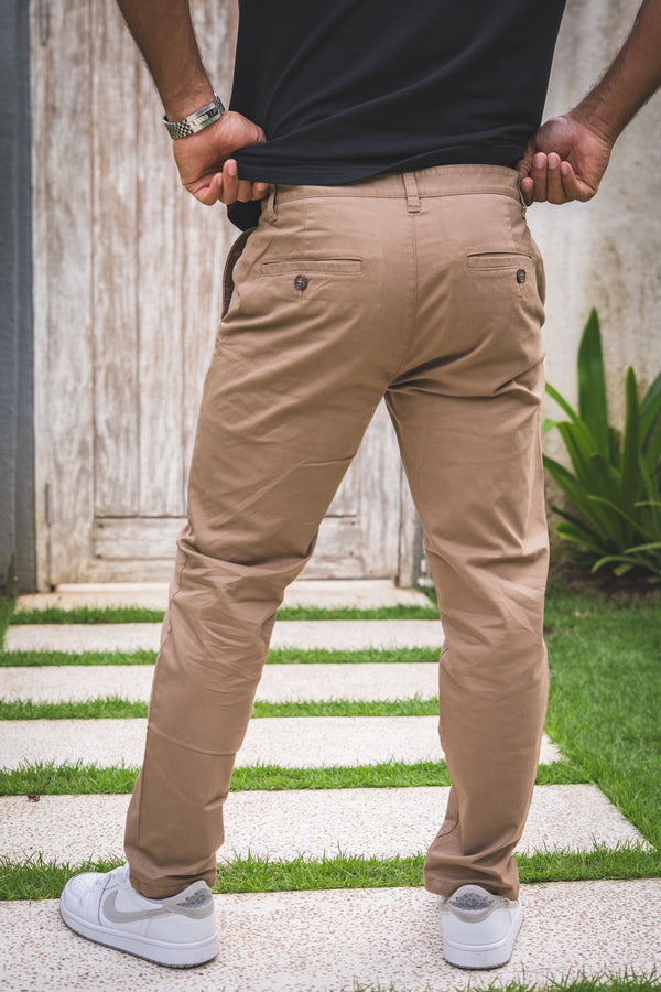 Core Stretch Chino Almond