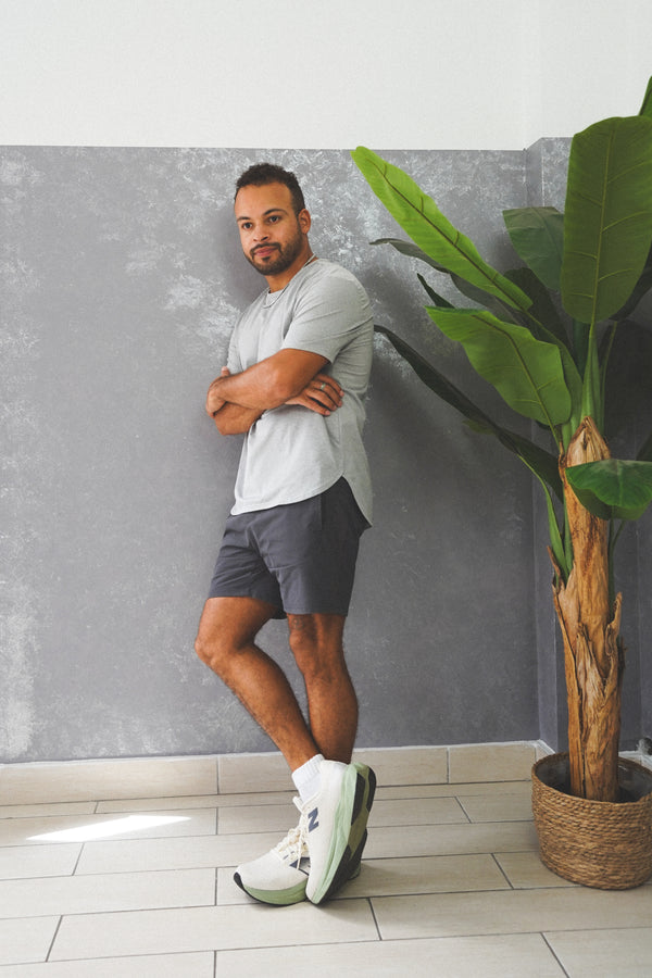 Running T-Shirt Light Gray